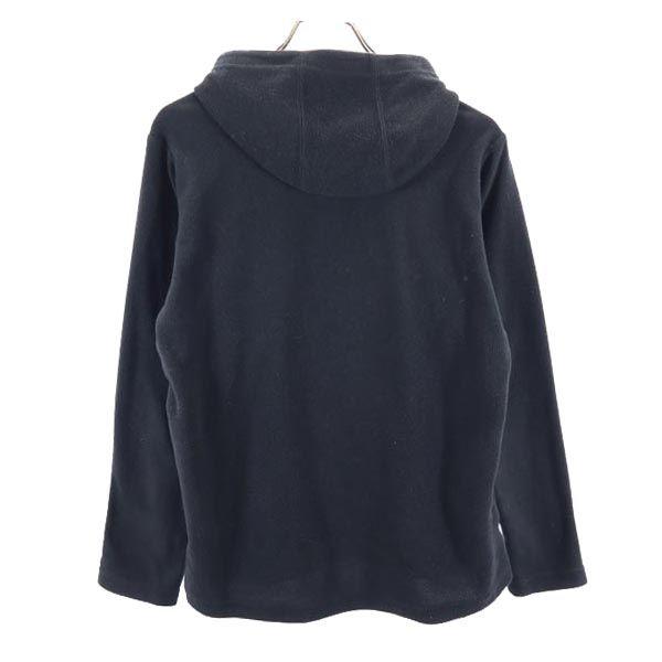 Patagonia Outdoor Fleece Long Sleeve Parker XS Black Pullover Men's Used