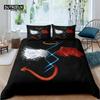 Three-Dimensional Cartoon Angel Quilt Cover Angel Wing Bed Ensemble Fine Microfiber Flower Comforter Cover Full King Dimension Size For Girls Kids