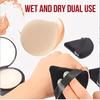 5 Stück neue dreieckige Schwamm-Puffs mit einem weichen, hautfreundlichen und zarten Make-up-Gefühl, geeignet für den Heim- oder Reisegebrauch