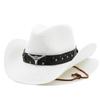 Tibetan Style Foldable Cowboy Straw Hat