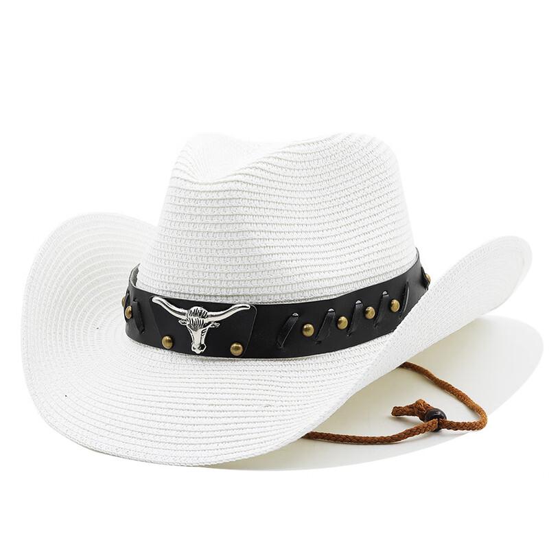 Tibetan Style Foldable Cowboy Straw Hat