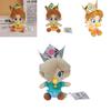 6-inch Small Mario Princess Baby Plush Doll Soft And Cuddly Toy For Kids And Collectors Cartoon Character Inspired