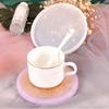 Round Resins Tray Moulds for Epoxy Resins Jewelry Tray Candle Holders Gypsum Silicones Moulds for Home Decoration