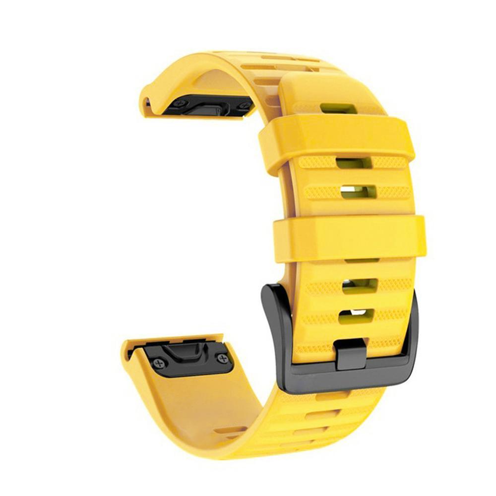 20 22 26mm Silicone Watchband Strap For Garmin Fenix 7 7X 7S 6X 6S 6Pro 5X 5Plus 3HR Smartwatch Bracelet QuickFit Wristband Belt