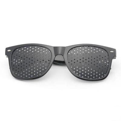 "Vision Correction Pinhole Glasses with Multi-Hole Design"