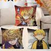 A-Agatsuma Zenitsu Cushion Cover Inches Farmhouse Decor Home Throw Pillow Covers For Couch Decorations