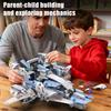 Moc 5 In 1 Creative Electric Rc Mechanical Dragon Model Building Blocks Airplane Assembly Children'S Puzzle Toy Birthday Gift