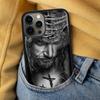 Jesus Christ God Soft Phone Case for iPhone 17 Air 16e Pro max 15 Pro 13 14 Plus 11 12 MagSafe Magnetic Coque