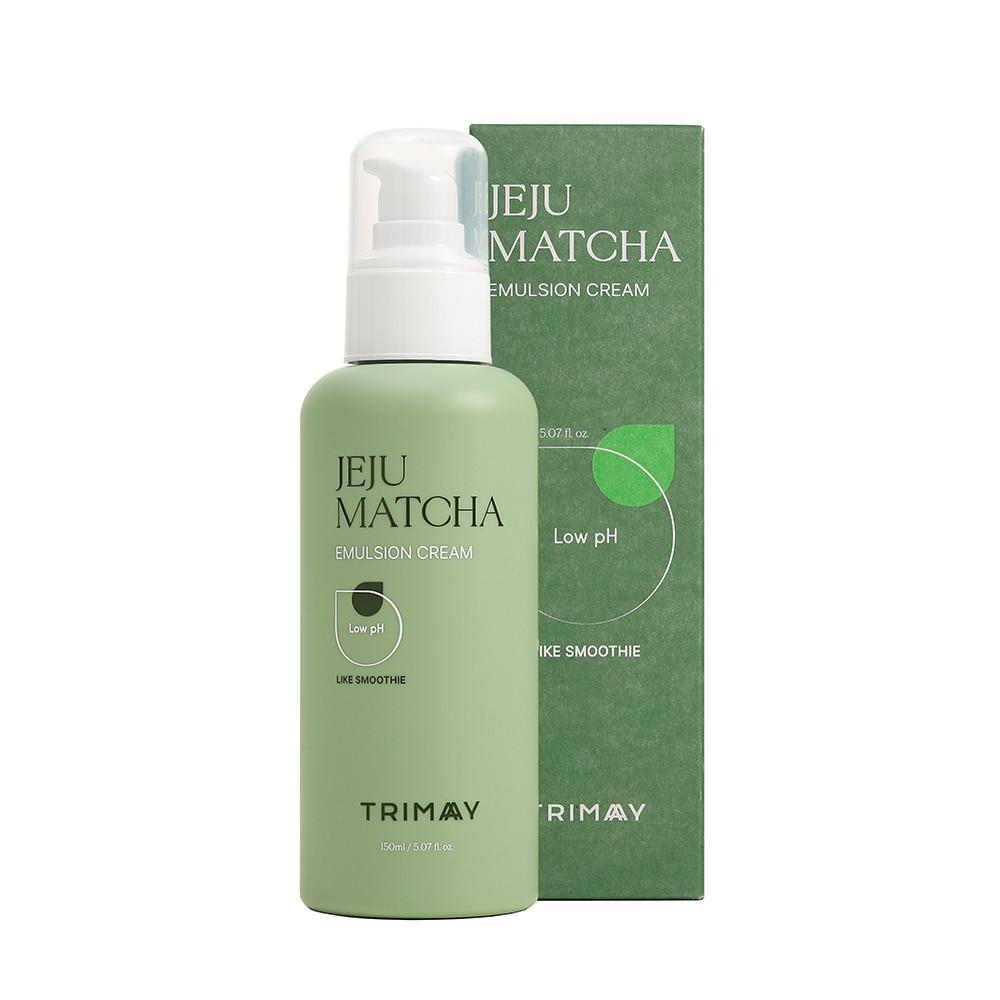 Jeju Matcha Raw pH Soothing Emulsion Cream 150 ml