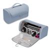 Dyson Hair Dryer & Curling Iron Travel Bag - Portable PU Leather Makeup Storage for Men & Women
