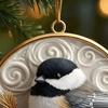 Ornamenti per Uccelli in Acrilico Decorazione da Appendere in Auto Albero di Natale Specchietto Retrovisore Decorazione Regalo Artigianale per Amanti degli Uccelli