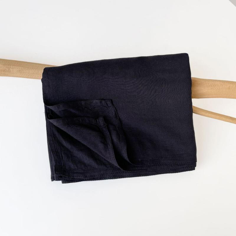 Summer Cotton and Linen Scarf Solid Color Simple Sunscreen Shawl Women's High-end Silk Scarf Yarn Headscarf