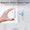 8 Pack Rechargeable Motion Sensor Stair Lights Indoor, Motion Activated Night Light Led Battery Powered Portable Automatic Wireless Stick On Lamp for