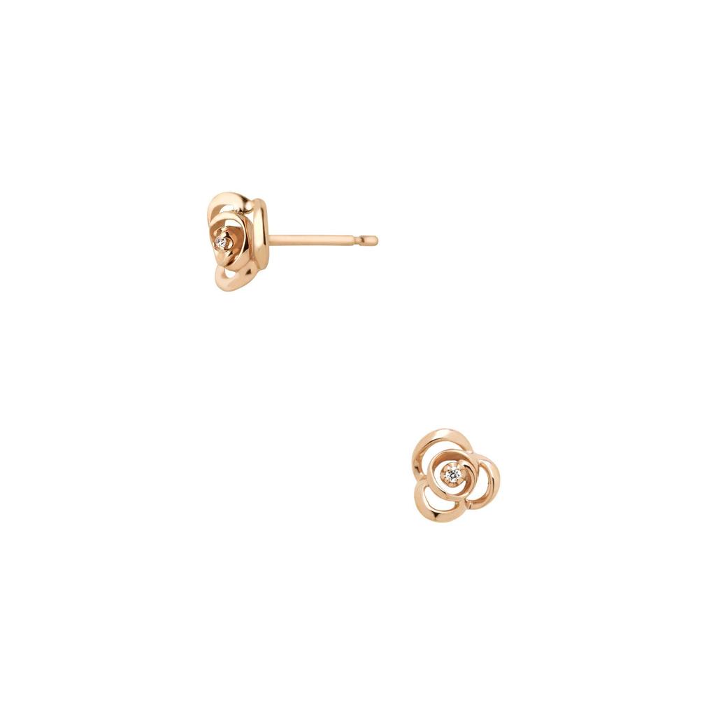 Vendome Aoyama Earrings K10 Pink Gold Christine Rose AJAA2251 DI [Official]