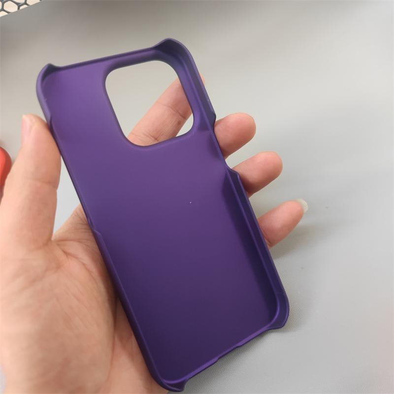 Matte Transparent Frameless Case for iPhone 13 14 15 16 Pro Max Plus Heat Dissipation Broderless Ultra Thin PC Shockproof Cover