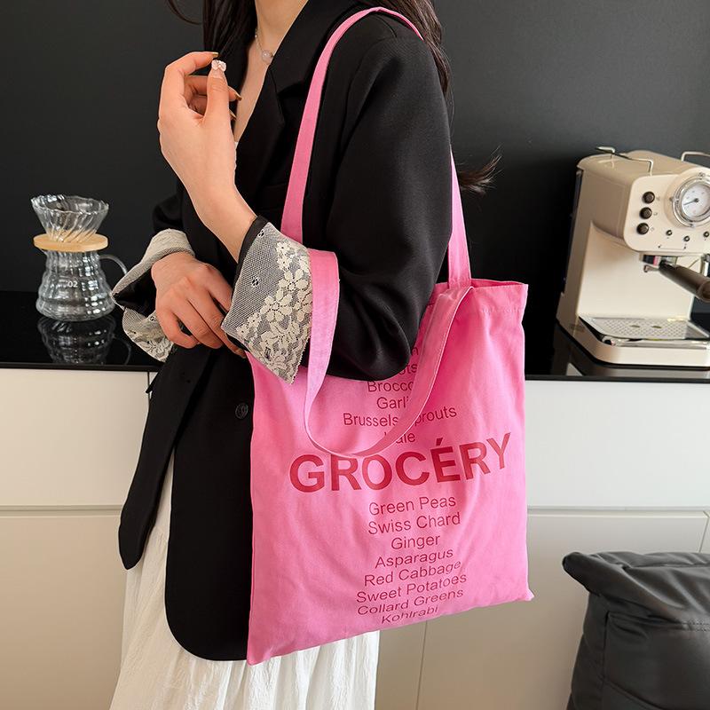 Spring and summer new bag female student niche design 2025 shoulder foreign trend simple fashion casual cloth bag