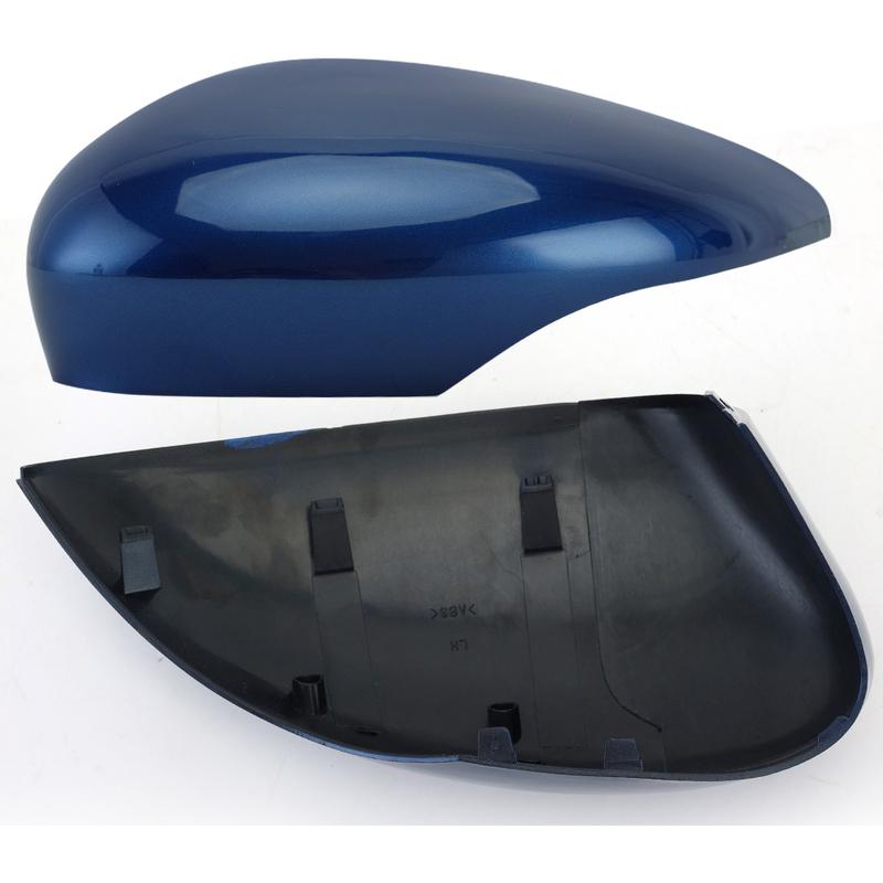 Spiegelkappen für Seitentürspiegel für Ford Fiesta MK7 2009 2010 2011 2012 2013 2014 2015 2016 2017 Lackierte Ersatz-Autozubehörteile