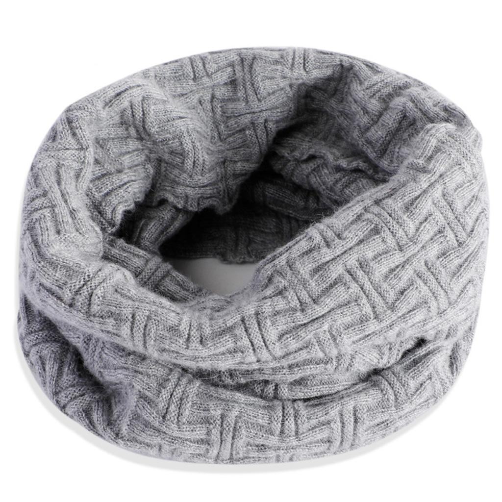 Unisex Fashionable Cashmere Scarf Cover For Cycling, Warm Neck, Thickened Neck Cover