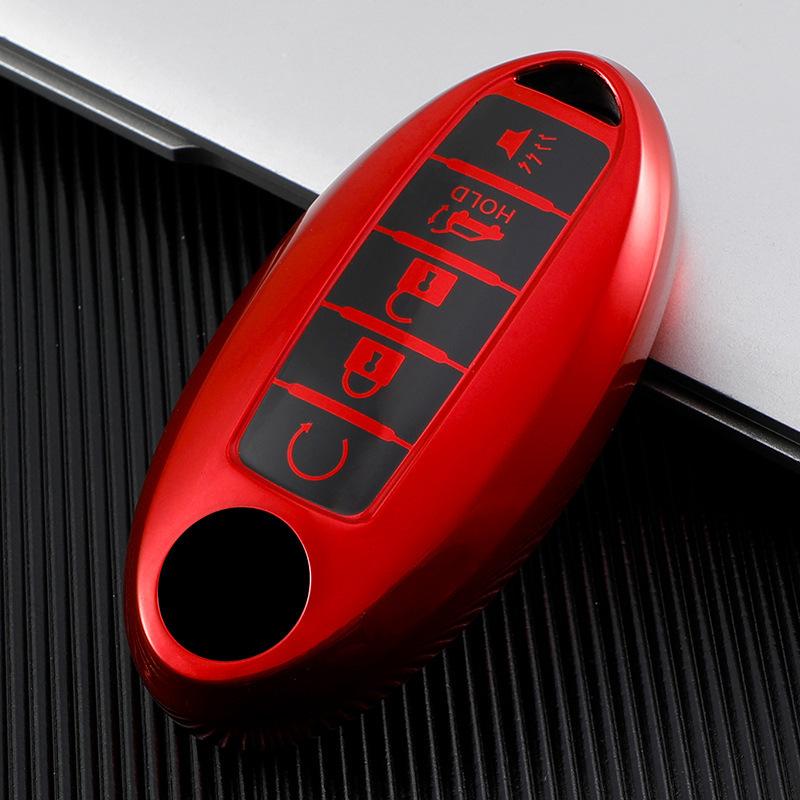 New Soft TPU Car Key Case Cover Shell for Nissan Qashqai X-Trail T32 T31 Juke J10 J11 Kicks Tiida Pathfinder Note for Infiniti