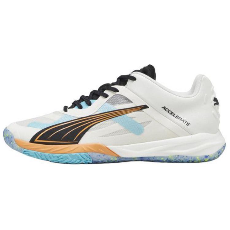 Puma Accelerate Nitro Sqd First Mile Comfortable Versatile Low-Top Training Shoes Unisex sneaker White Black 10759401