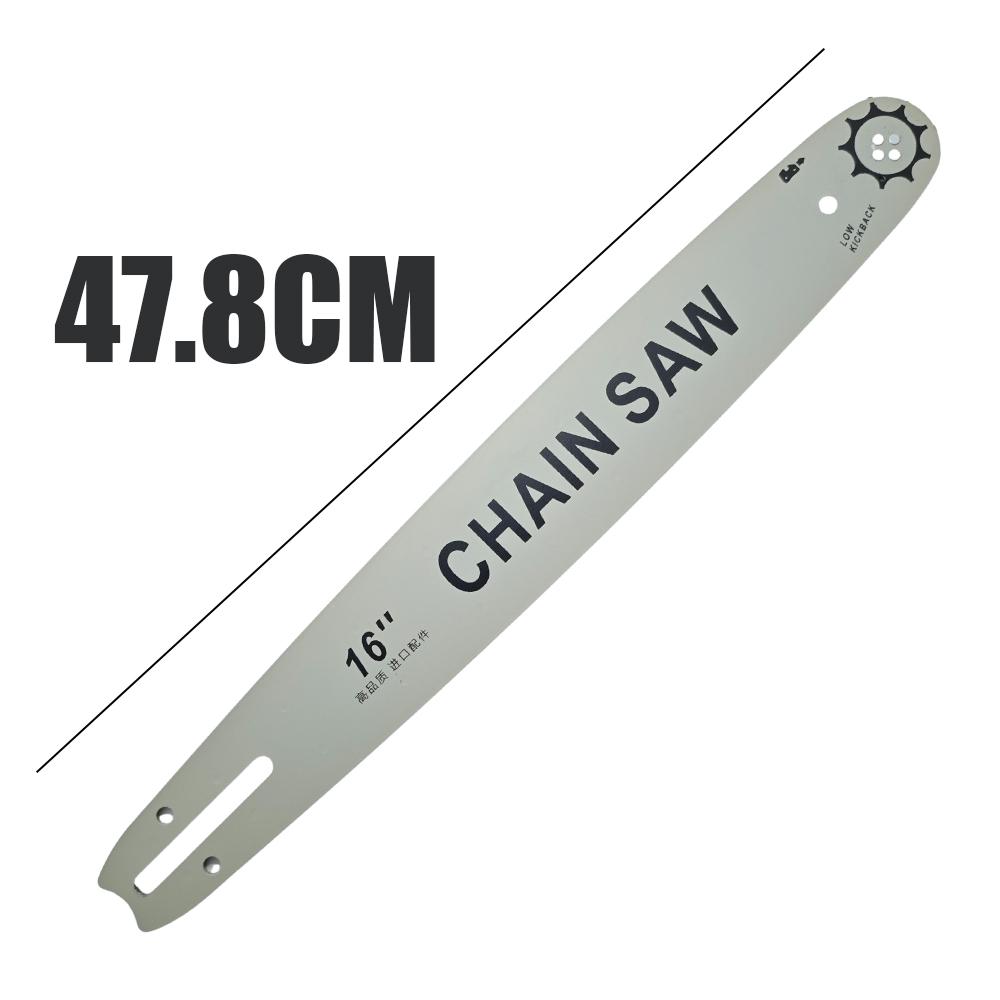10/12/14/16 Inch Chainsaw Chains Guide Bar 3/8 LP Pitch .050" Gauge 40/44/45/50/52/53/56/57/59 Drive Links Garden Tool Parts