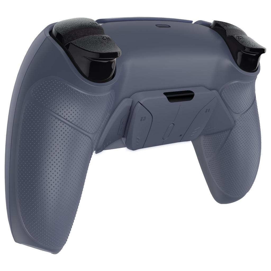 EXtremeRate RISE4 Remap-Kit aus einfarbigem Kunststoff mit programmierbarem Gummigriff auf der Rückseite des Paddels für den mit PS5-Controllern kompatiblen PS5