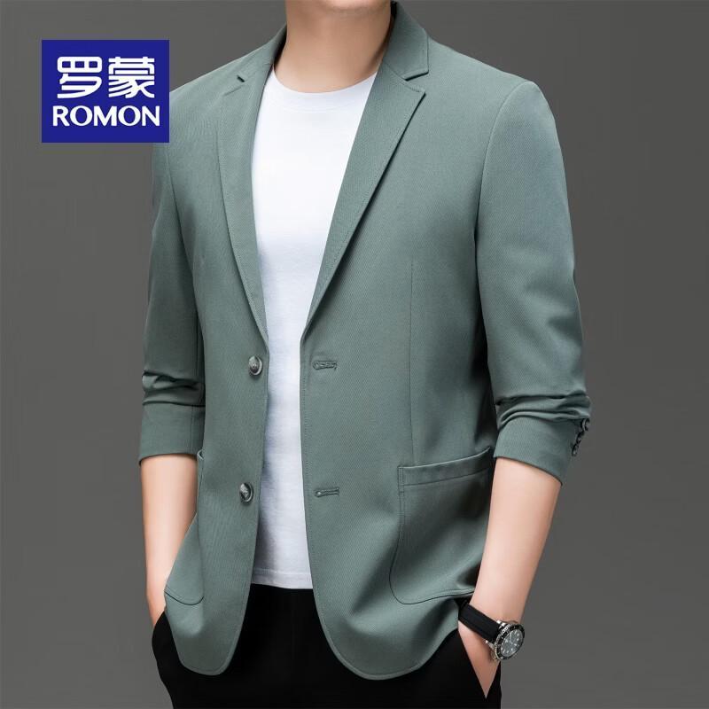 ROMON Men s Casual Business Suit Jacket 3XL