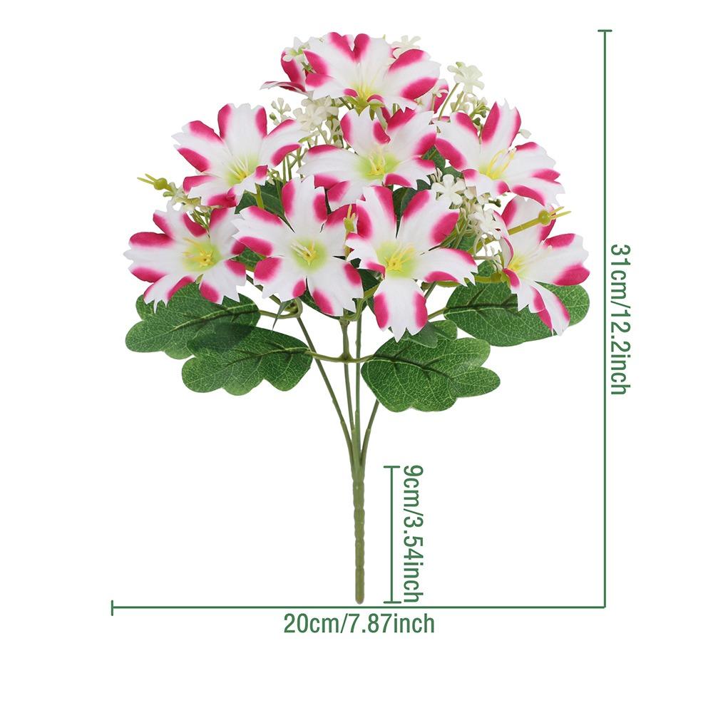 Plastic Realistic Faux Blooms Handmade Artificial Flower Flower Arrangement