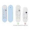 Szilikon Távirányító Tok Csúszásmentes Védő Vezérlő Ujjú Bőr Nyakpánttal TV Távirányító Tok Google TV Streamer 4K-hoz