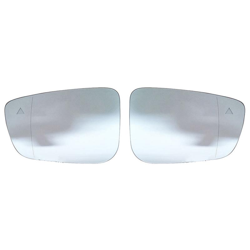Left Right Heated Blind Spot Warning Wing Rear Mirror Glass For BMW 3 Series G20 G21 5 Series G30 G31 G32 G38 7 Series G11 G12