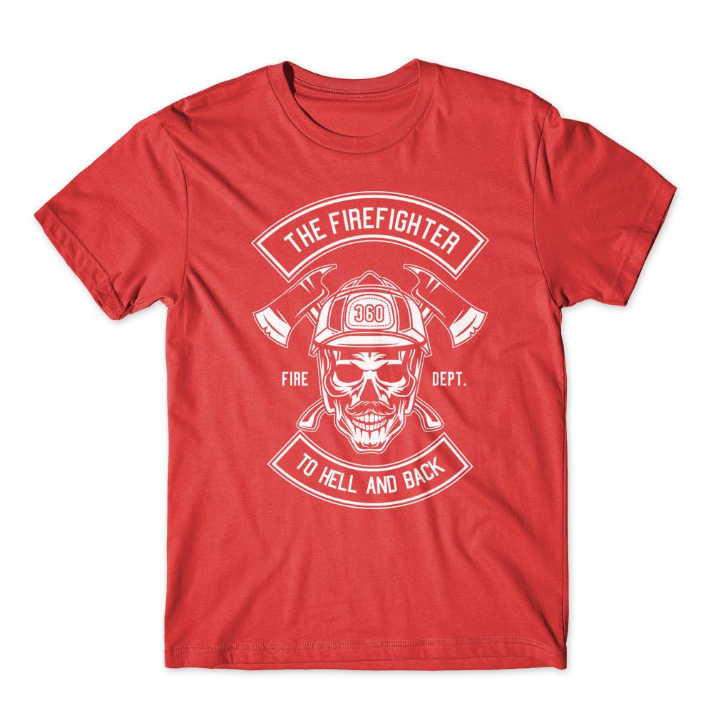 

The Fire Fighter T-Shirt 100% Cotton Premium Tee New S