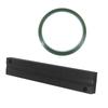 1/4 10in Set Tape Splicing and Leader Tape Sound Metal Splicing Kit for Open Reel Tape Recorders
