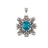 Asthenic Multi Gemstone Pendant, 925 Sterling Silver Jewelry, Handmade Pendant CP-10