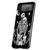 Love Skeleton Skull Hard PC Phone Case For Samsung Galaxy Z Flip 6 5 4 Black Cover For Galaxy Z Flip 3 Foldable Shockproof Capas