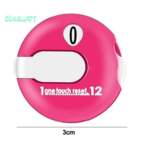 Golfräknare med ett tryck för återställning - Kompakt storlek, Bärbar, Golfräknare Klicker, Spelresultaträknare