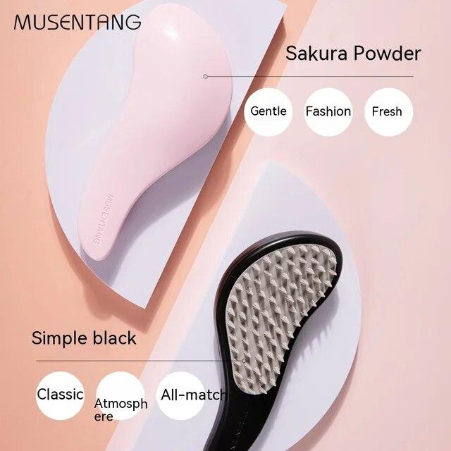 

Пластиковая силиконовая массажная расческа тщательно очищает кошачьи волосы. Массажная легкая пена. Массажный скраб для домашних животных. Расческа для ванны. чёрный