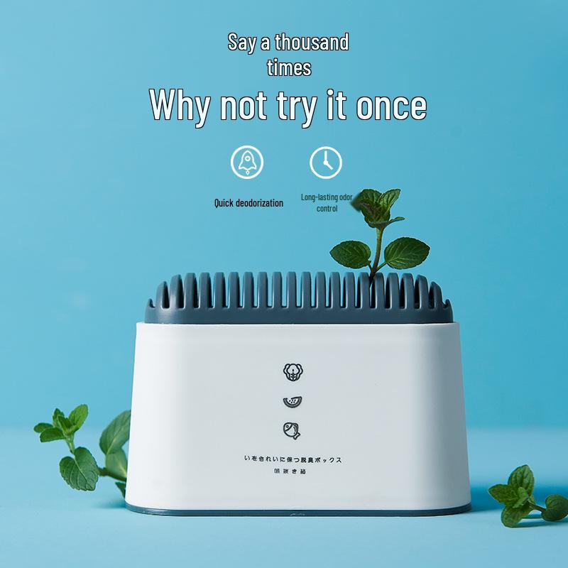 Bambuskohle Desodorierbox - Geruchsabsorber für Haushalt und Kühlschrank