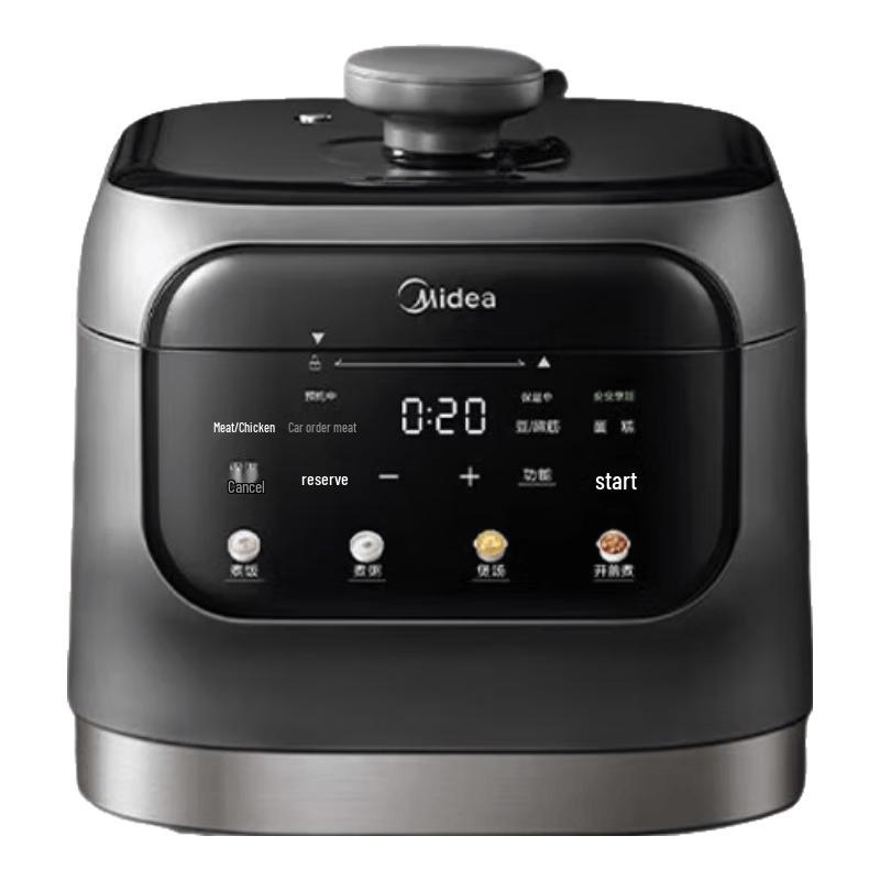 Midea 3L Electric Pressure & Rice Cooker CN plug (adapter included)