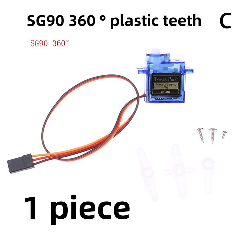 1/3Pcs 5V 180°/360° Digital Servo RC Car Robot Arm Arduino Starter DIY Project SG90 9G Micro Servo Motor