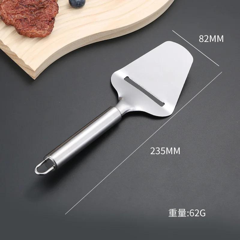 Stainless Steel Versatile Turner & Slicer Innovative Baking & Cooking Gadget Ideal for Butter Cheese Ham Steak Slicing Utensil