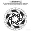 Floating Heat-Dissipating Brake Rotors for Road & Mountain Bikes, 6-Bolt & Center-Lock Discs