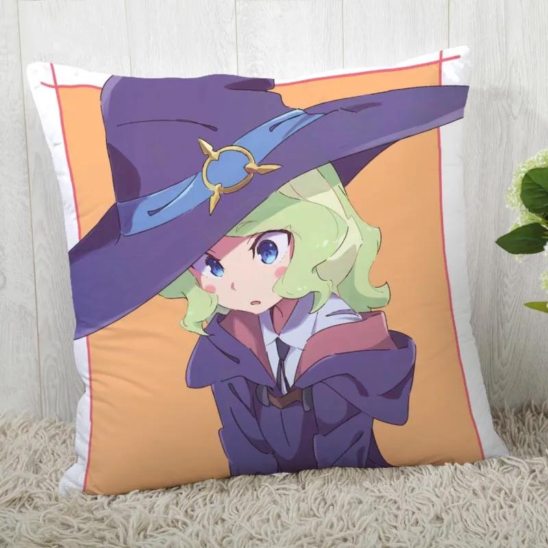 Little Witch Academia Pillow Cover Customize Pillowcase Modern Home Decorative Pillow Case For Living Room