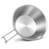 Stainless Steel Sierra Cup 200ml/500ml Measuring Cup Bowl for Outdoor Camping Backpacking Picnic