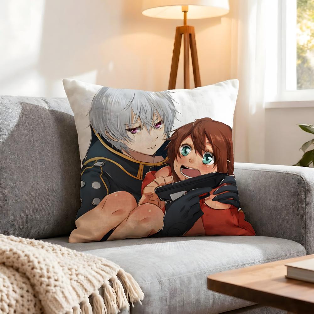 Anime Gargantia On The Verdurous Planet Cushion Cover 1Pcs Decorative Covers Soft Cushion Case For Sofa Couch Decor 40X40 45X45