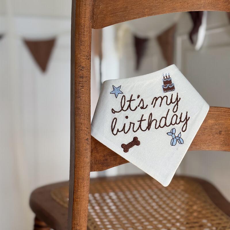 RENEXTOP Five Star Cake Pet Bib
