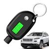 LCD Display Tire Pressure Meter Keychain Style Car Tire Pressure Meter Auto Motorcycle