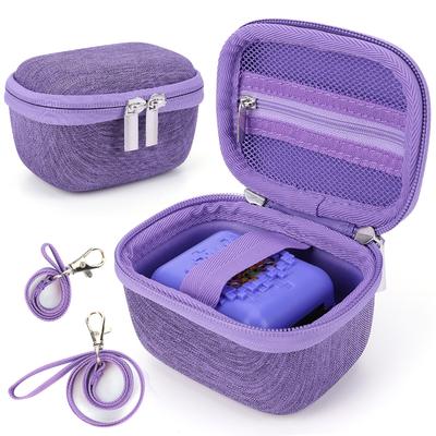 Travel Carry Bag Anti-Drop EVA Hard Carrying Case Anti-scratch with Lanyard&Hand Strap for Bitzee Interactive Digital Pet