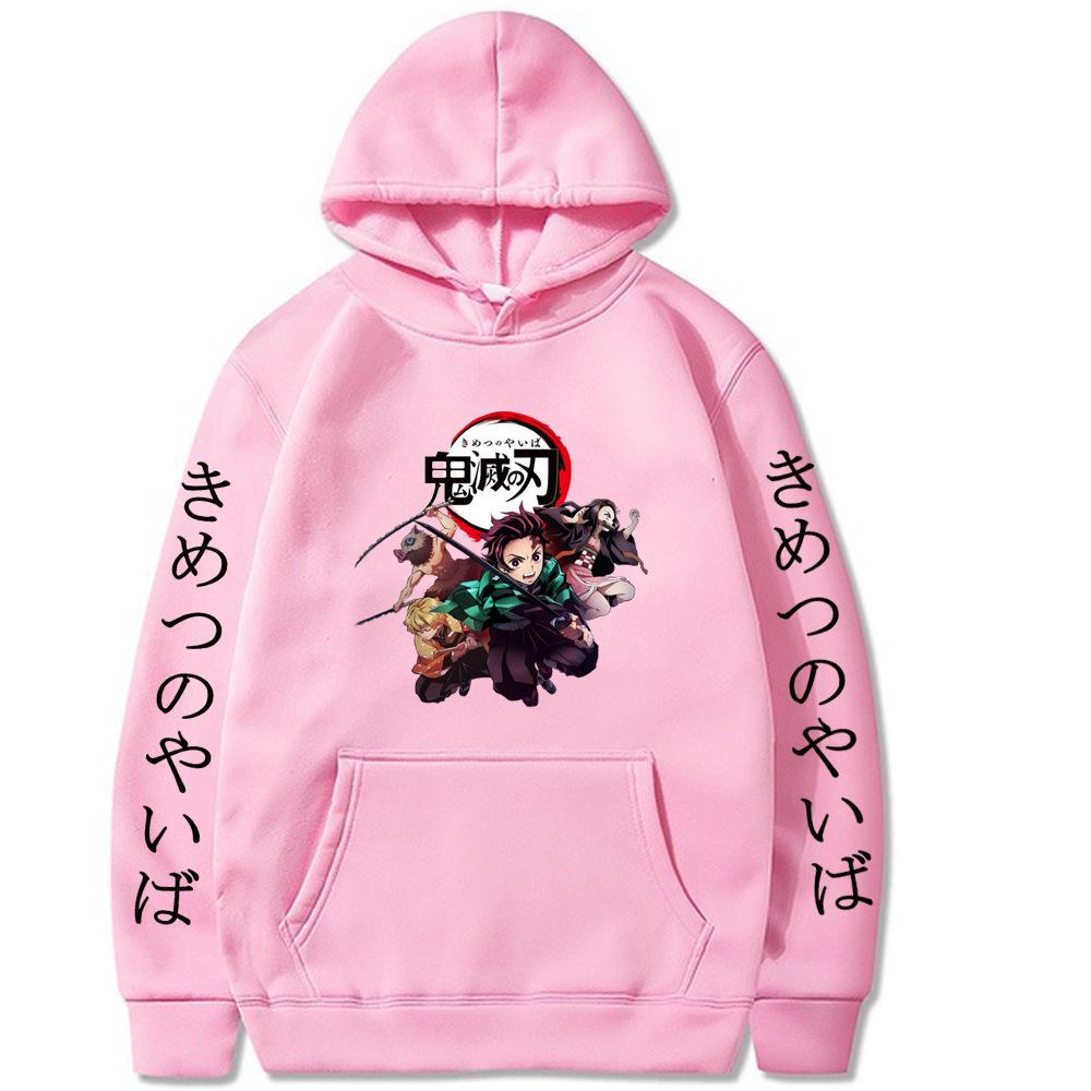 Popular Japanese Anime Autunm Printed Men's Hoodie Brand Hoody Y2K Clothes Vintage Fashion Unisex Long Sleeve