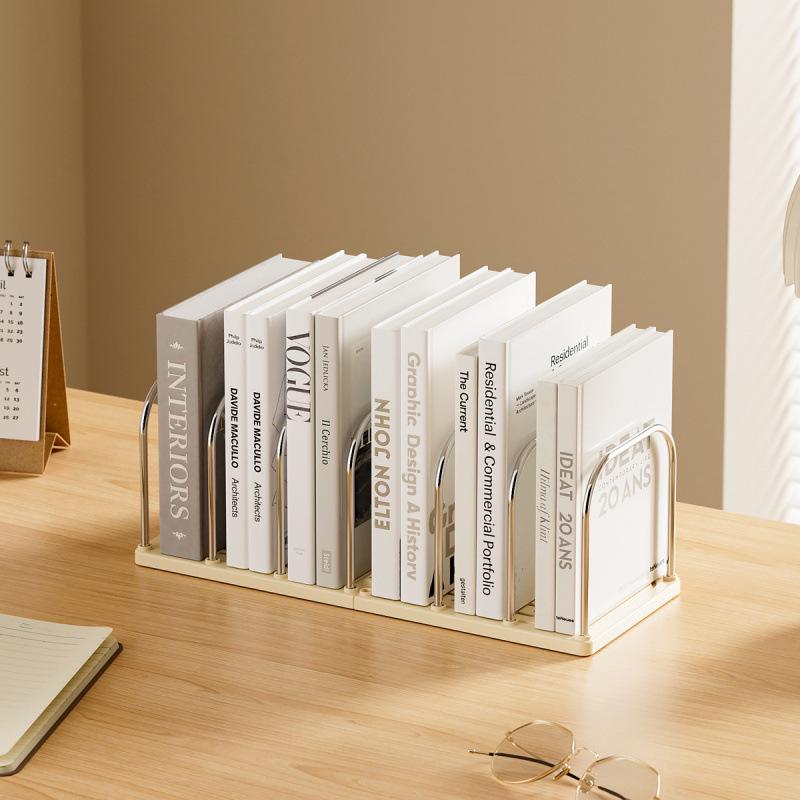 Large Capacity Desktop Bookstand Organizer for Students and Offices