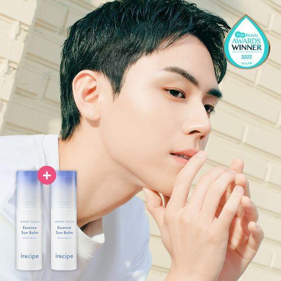 iRECIPE Watery Touch Essence Sun Balm 10g Double Promotion